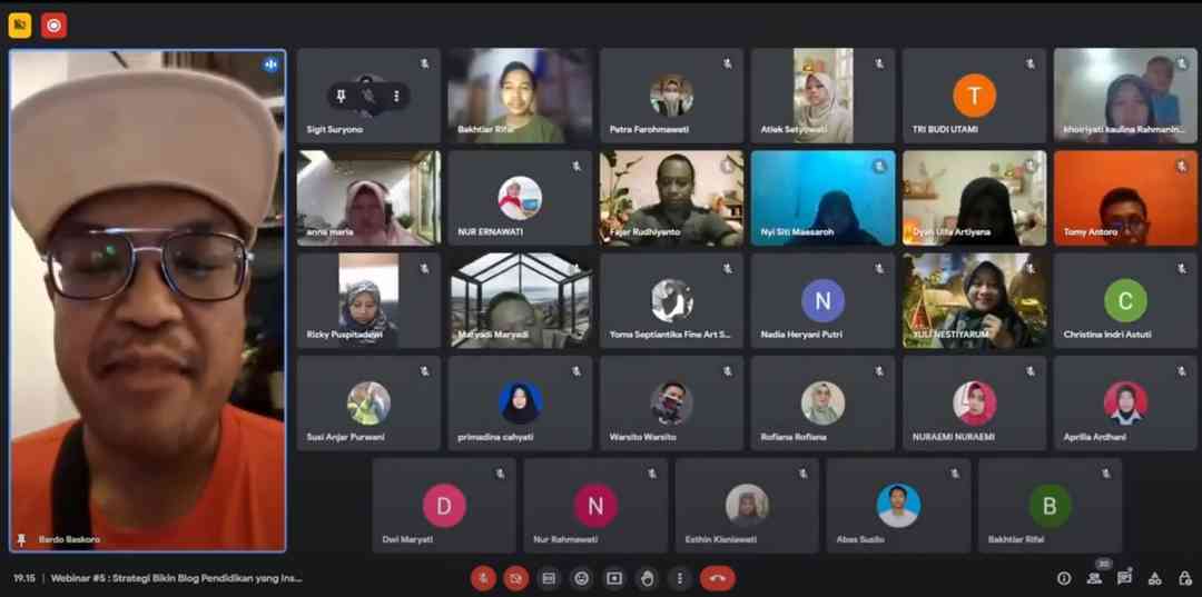 Sambutan BLPT Bardo Baskoro