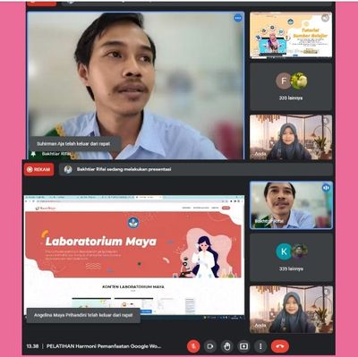 Pemanfaatan Rumah belajar