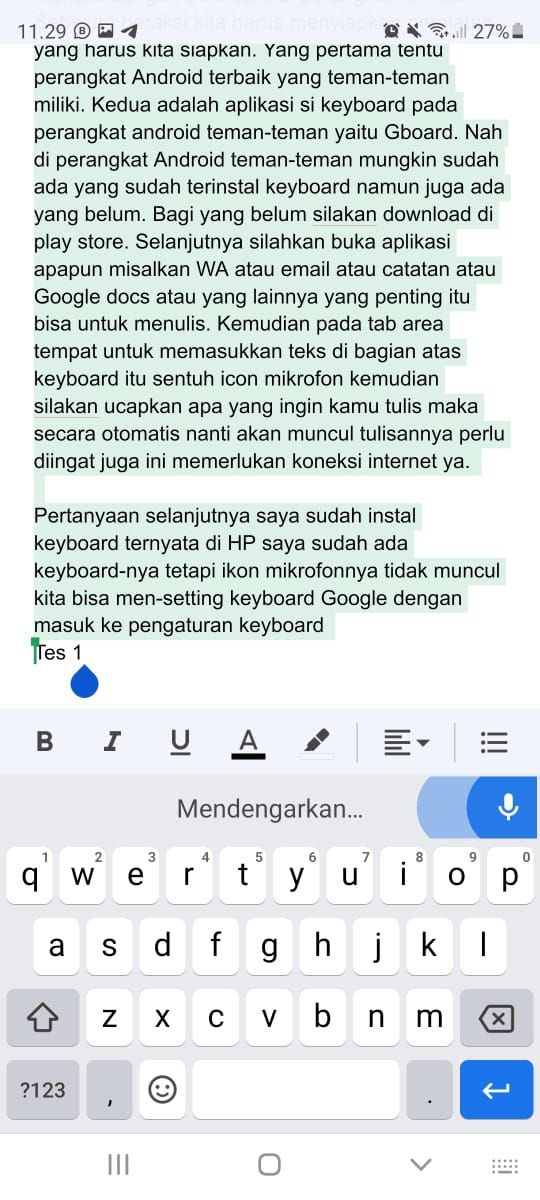 Tes gboard