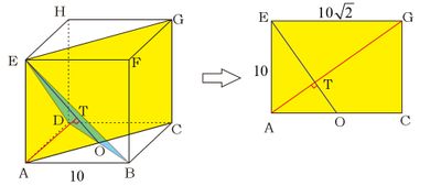A ke BDE jarak titik ke bidang