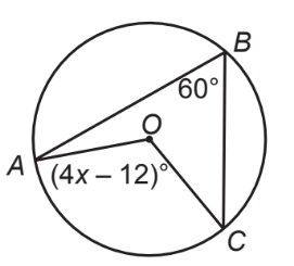 Soal sudut Pusat Keliling