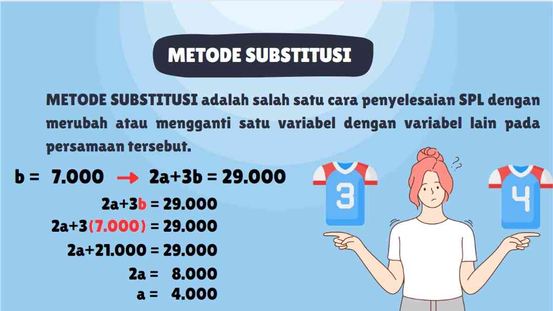 Metode Substitusi SPL