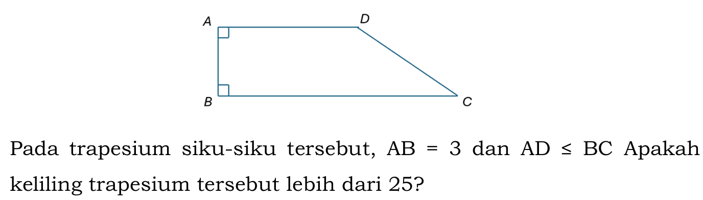 Soal TKA Trapesium