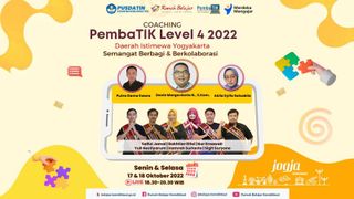 Berbagi, Kolaborasi, Dan Publikasi - Coaching Hari Pertama PembaTIK Level 4 2022 Yogyakarta
