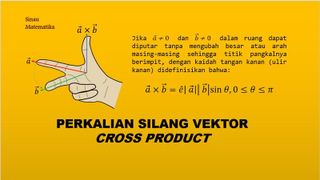 Perkalian Cross Vektor (Perkalian Silang)