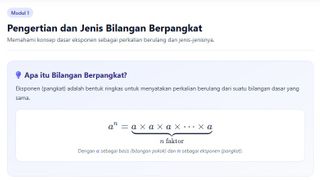 Pengertian Dan Jenis Bilangan Berpangkat (Eksponen) Kelas 10