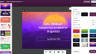 Cara Membuat Presentasi Interaktif Dengan Quizizz | Resume TOT Quizizz
